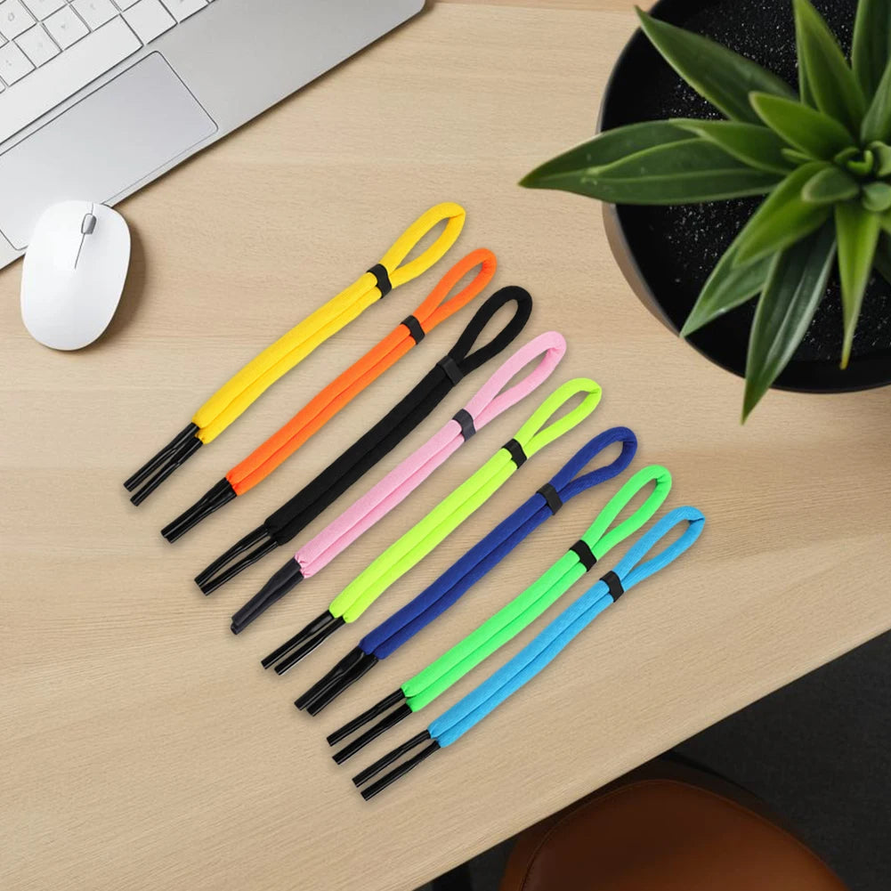 8Pcs Floating Sunglasses Straps Adjustable Buoyant Glasses Retainer Foam Glasses Strap for Surfing Swimming Fishing Oasis Select