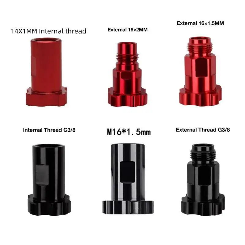 Universal Quick Connector Spray Gun Adapter M16x1.5/2 G3/8 External Fits Disposable Paint Cup for Professional Painters Oasis Select