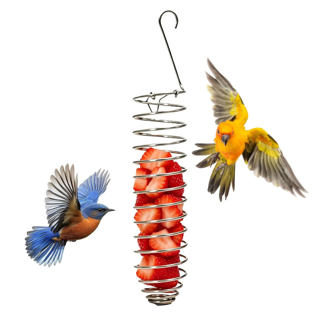 Bird Cage Feeder Foraging Treat Tray Bird Bowls Millet Holder for Bird Cage Bird Cage Food Holder for Parakeet Cockatiel Parrot Oasis Select