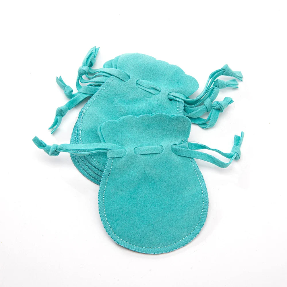 10pcs Small Velvet Jewelry Pouch Drawstring Bags for Gifts Ring Earrings Candy Display Storage Business Selling Packaging Supply Oasis Select