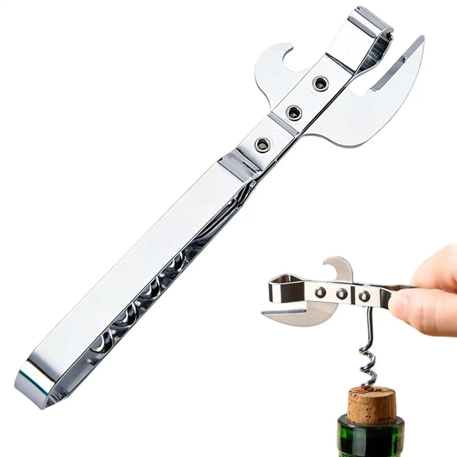 Multifunctional Stainless Steel Bottle & Can Opener