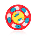New Pet Toy Rotating Feeding Toy, Slow Food Bowl, Dog Turntable, Chewy Training, and Educational Dog Toy Oasis Select Red 23001B