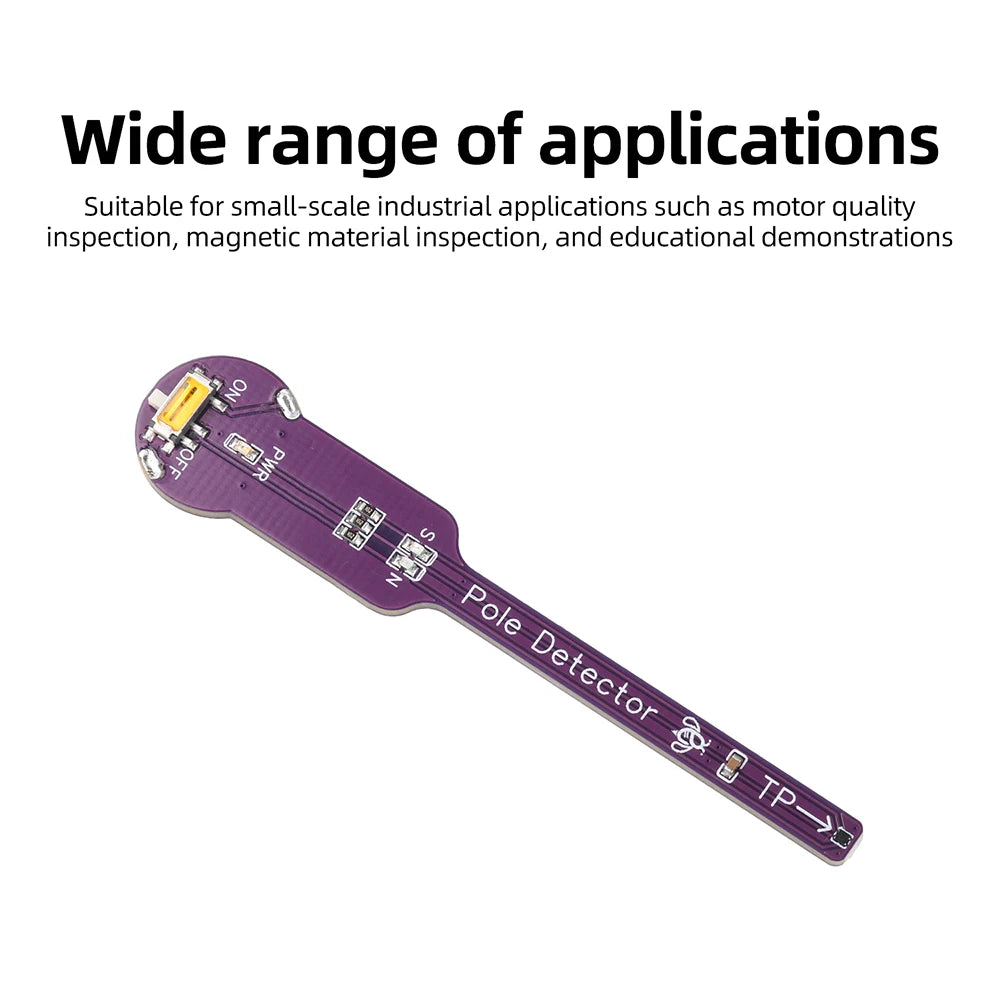 Handheld Magnetic Pole Detector Close Range Dual Color LED Induction Magnet Direction Recognition NS Identification Module Oasis Select