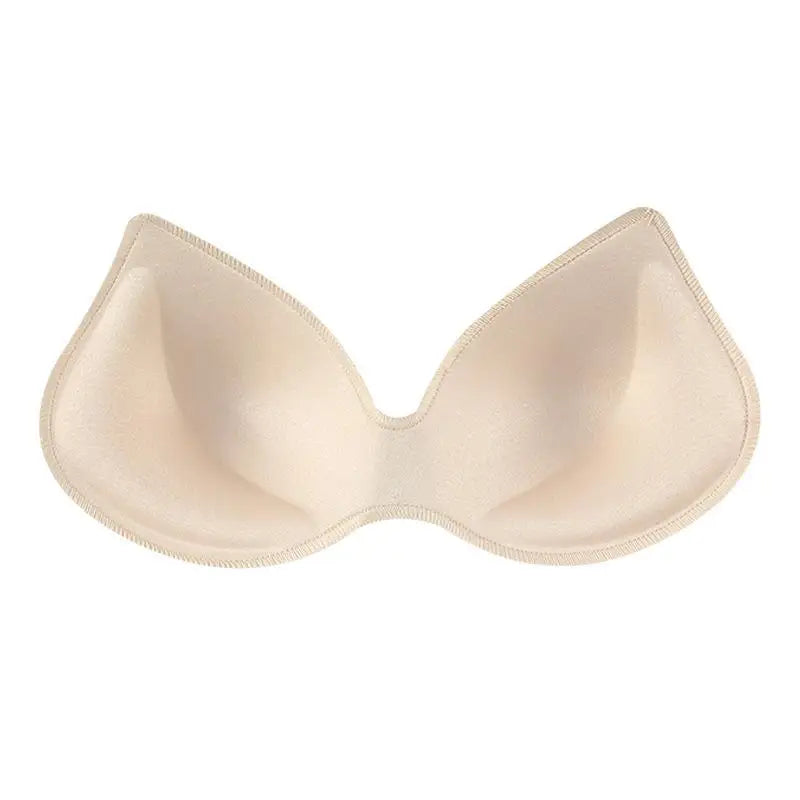 Removable Bra Inserts, Soft Sponge Cup Pads, Replacement Push Up Chest Pads for Sports Bra & Swimsuit Oasis Select