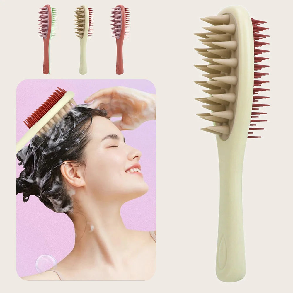 Long Handle Scalp Massage Shampoo Brush & Hair Detangler Comb Scalp Massage Brush Oasis Select