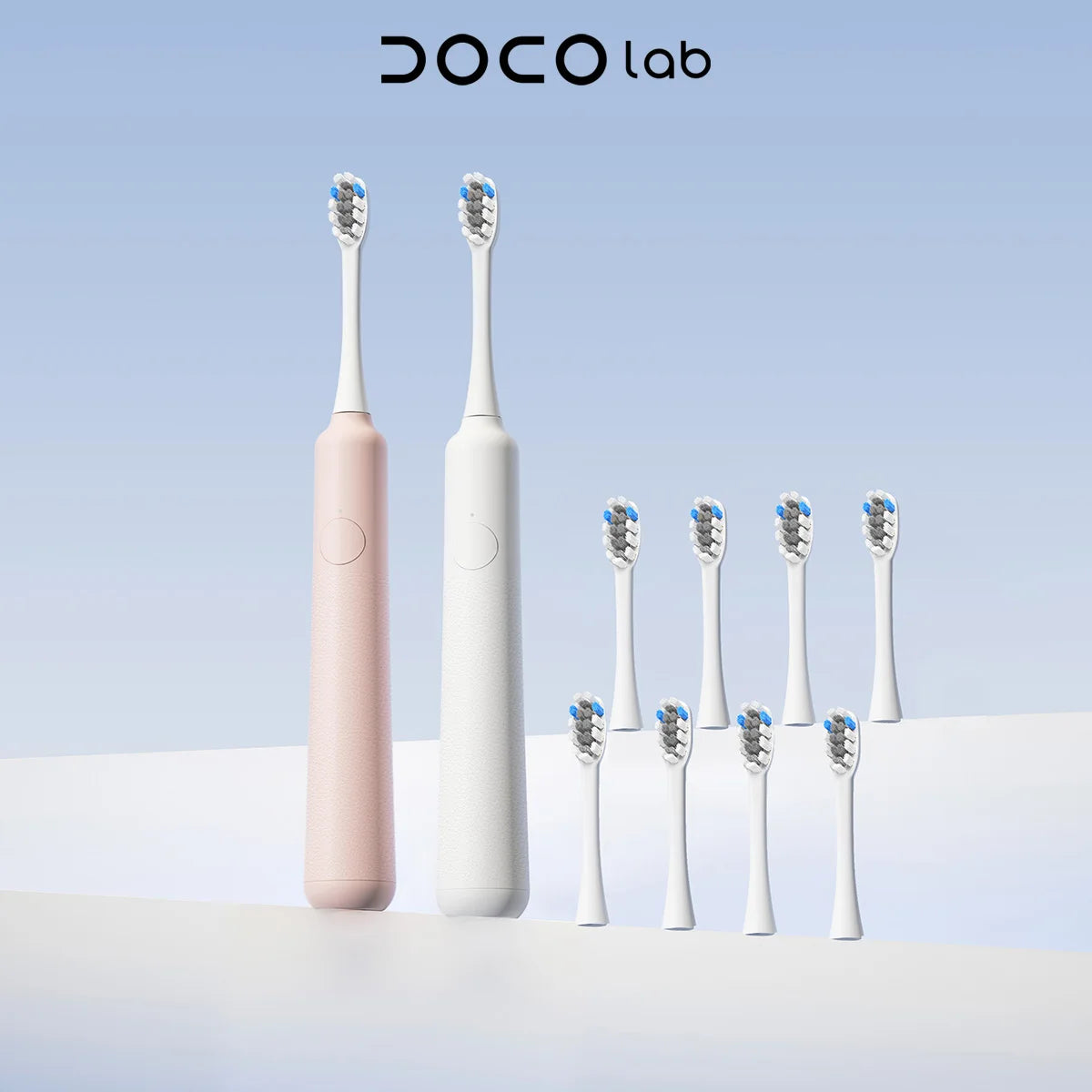 DOCO LAB Sonic Electric Toothbrush 3-gear vibration Mode Smart Whitening Ultrasonic Vibration Teeth Whitening Oral Clean Brush Oasis Select