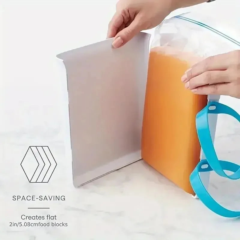 CHANSUNRUN Freezer Food Block Maker – Portable Seal Container Food Storage Container Oasis Select
