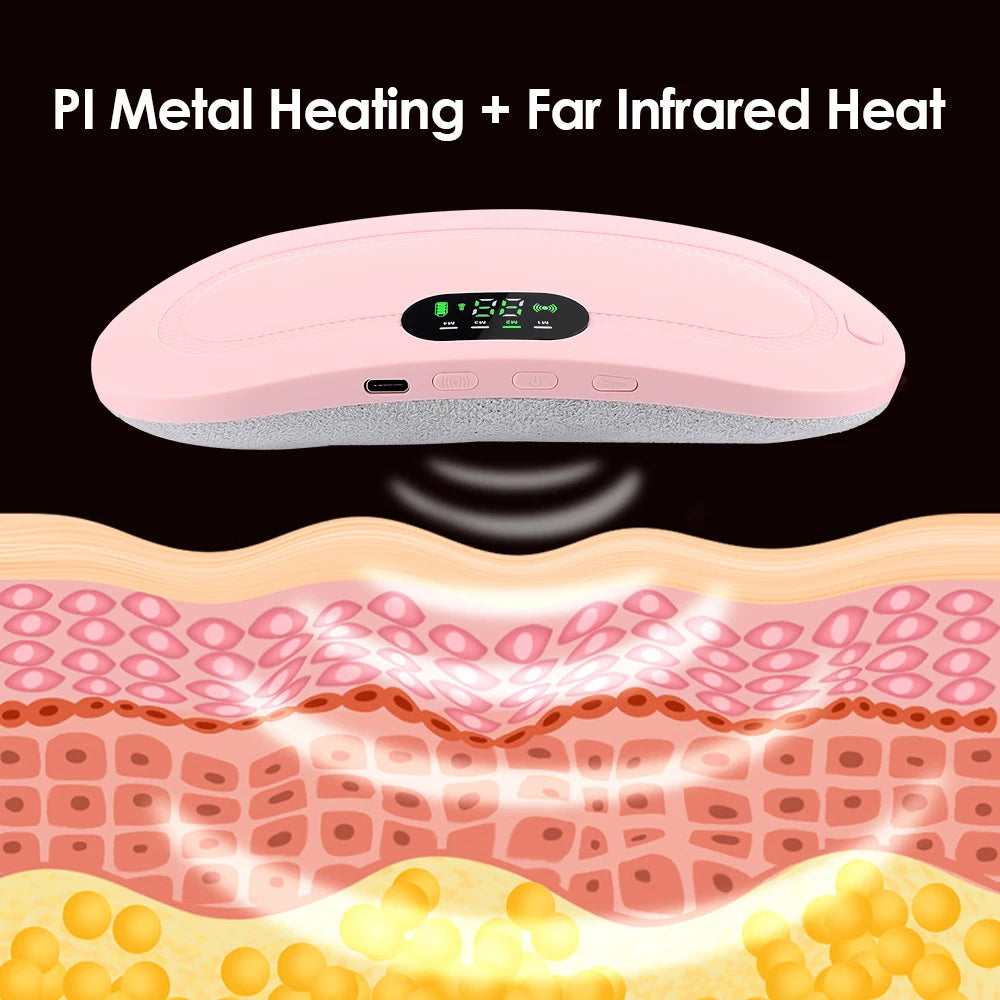 Hailicare Electric Warming Massage Belt – Abdomen & Waist