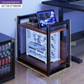 Computer host bracket simple multi-layer removable chassis storage rack minimalist wind table trolley Oasis Select 2-layer ordinary SHT