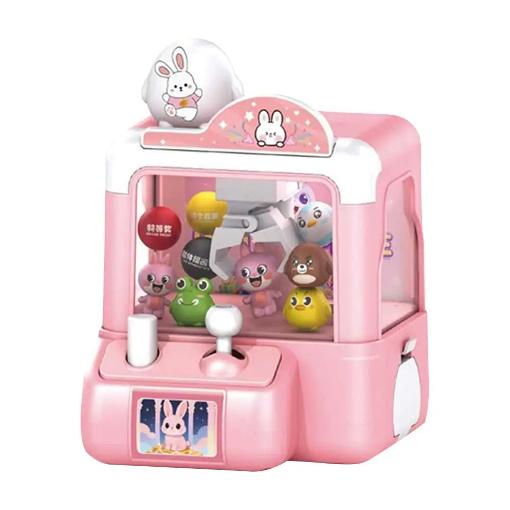 Mini Claw Machine Toy – Penguin Arcade Grabber Game for Kids