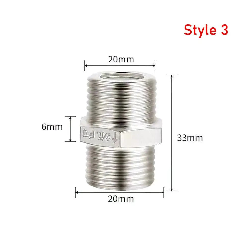 Durable Male Female Thread One-way Valve Brass Nickel Plated Check Valve 1/2" G1/2 20mm Backwater Backflow Valve Toilet Oasis Select Style 1
