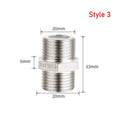 Durable Male Female Thread One-way Valve Brass Nickel Plated Check Valve 1/2" G1/2 20mm Backwater Backflow Valve Toilet Oasis Select Style 1