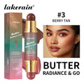Lakerain 2-in-1 Contour Stick – Cream Blush & Highlighter