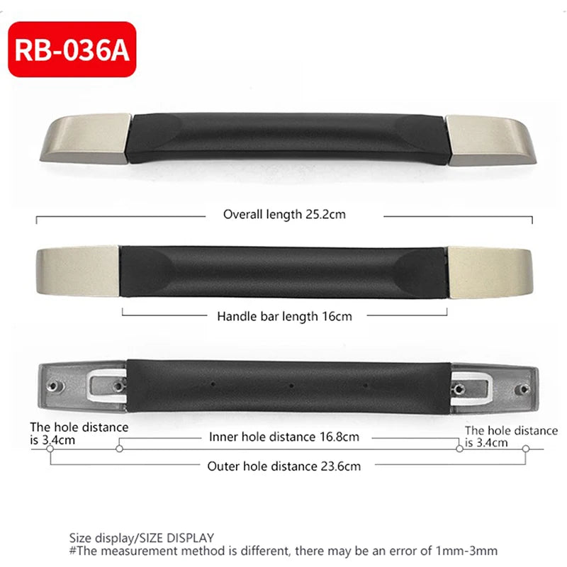 1pcs Flexible Strap Handle Grip Handle Travel Suitcase Luggage Case Handle Strap Carrying Handle Grip Strap Spare Box Bag Parts Oasis Select RB036A