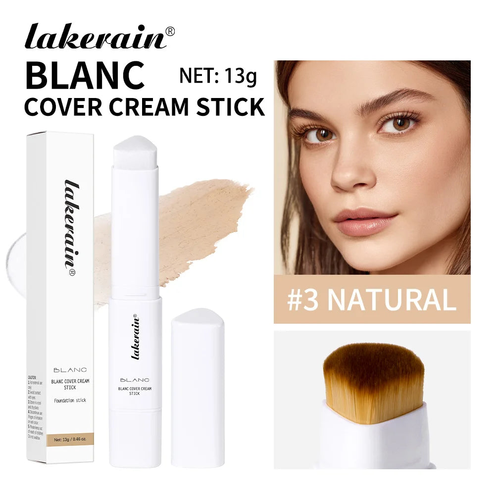 Lakerain Color-Changing Foundation Stick – Full Coverage Matte