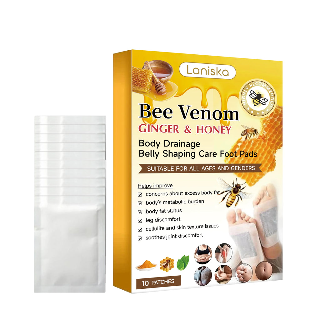 Bee Venom & Ginger Foot Patches – Moisturizing Foot Care Foot Care Patch Oasis Select 1boxed