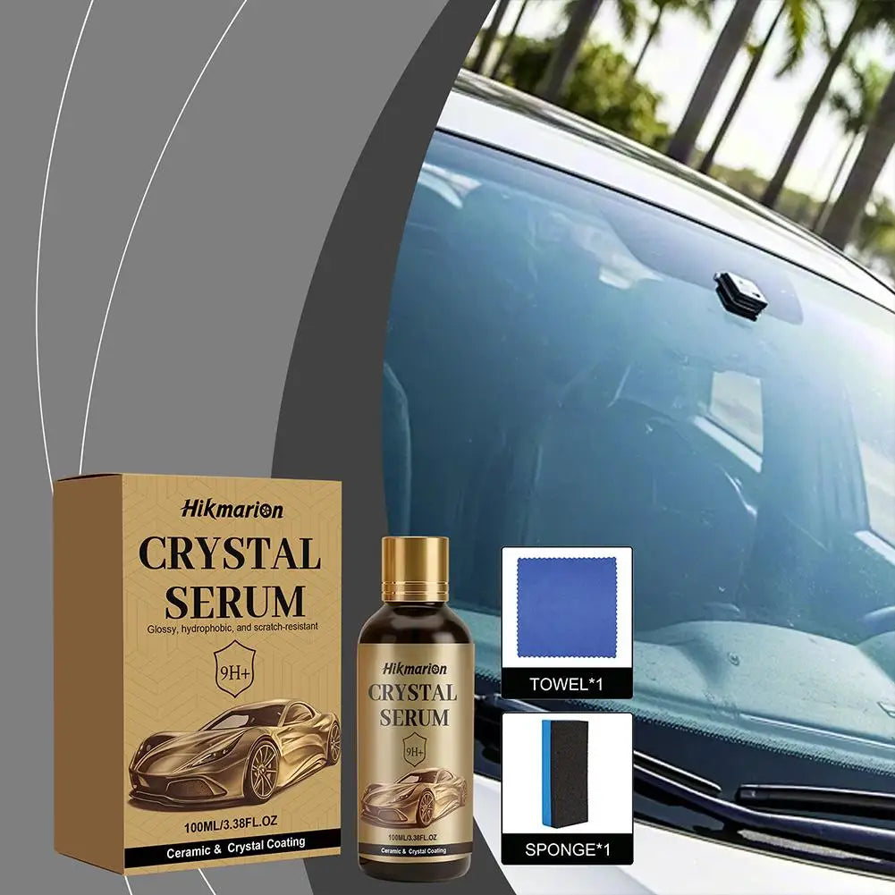9H+ Ceramic Coating Car Paint Sealant – Hydrophobic Nano Wax