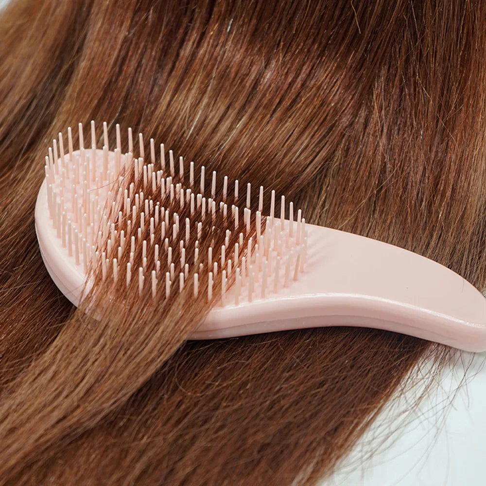 Marble Egg Comb & Air Cushion Brush Set | Detangling Hair Tools Hair Brush Comb Set Oasis Select