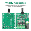 DC 5-24V 75W Three-Phase Brushless Motor Driver Board PWM Speed Controller or ESC Hard Drive Fan Electronic Kit Oasis Select Default Title