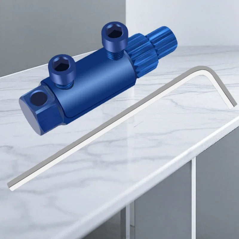 Broken Pipe Thread Extractor for 1/2-3/4-1inch DN15/20/25 Pipes Thread Removal Tool for Broken Threads in Faucets/Angle Valves Oasis Select