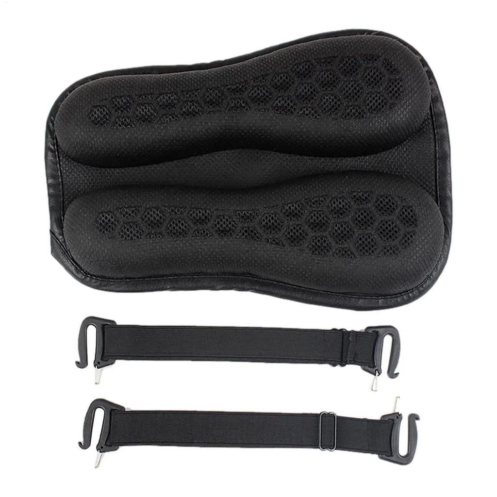 Motorcycle Gel Seat Cushion 3D Honeycomb Structure Shock Breathable Motorcycle Gel Seat Pad Gel Foldable Cushion For Seat Oasis Select