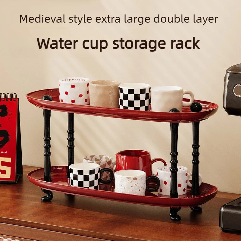 2-Tier Desktop Organizer for Perfume, Jewelry & Cosmetics
