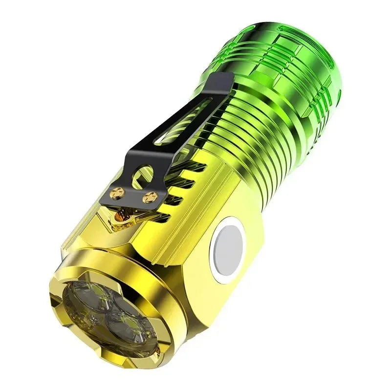ESMARTER Mini LED Flashlight 1000 Lumen USB Rechargeable Torch
