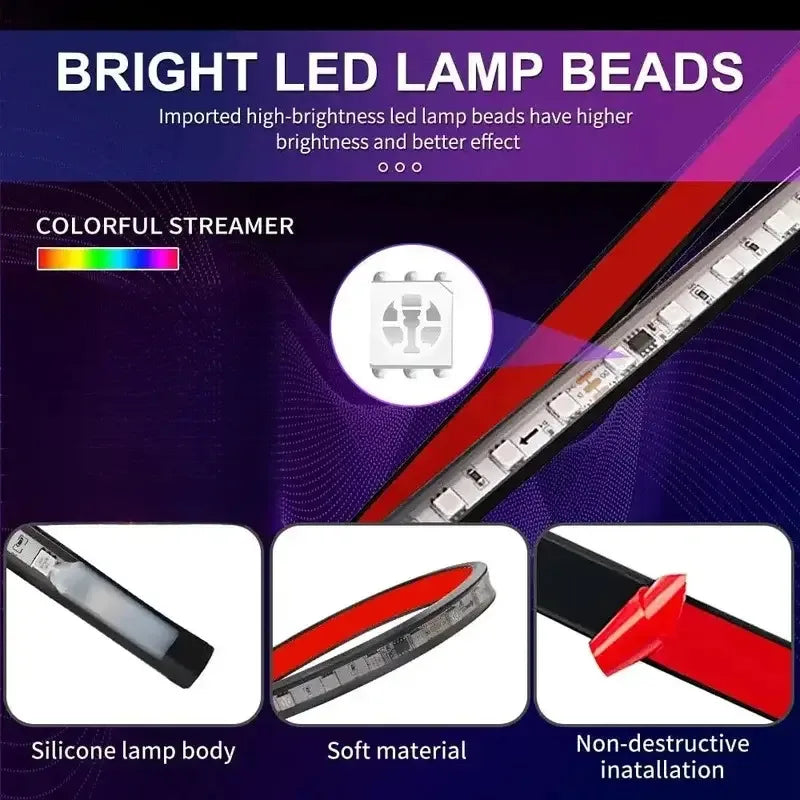 24V RGB LED Strip Lights for Trucks – Ambient Lighting Kit