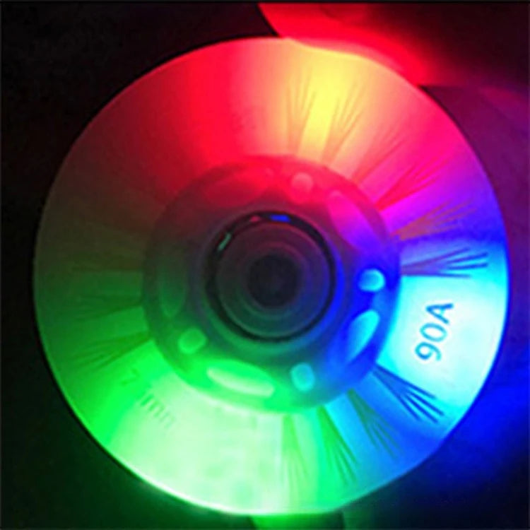 4PCS Luminescent Wheels Flash Inline Skate 90A LED Wheels Flash Roller Skates 68mm 72mm 76mm 80mmMulti-Specification Multi-Color Oasis Select 4pcs colorful 68MM