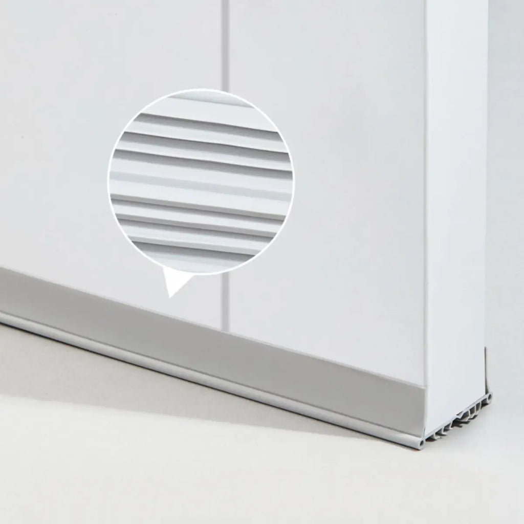 1PC Three-Dimensional Door Bottom Sealing Strip Bedroom Door Gap Soundproof Windproof Insect-Proof Rubber Strip Household Door Oasis Select