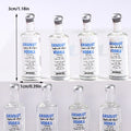 10pcs Transparent Diy Resin Kawaii Mini Wine Bottle Craft Miniature Accessories Flatback Charms Material Scrapbook Cabochon Oasis Select onesize