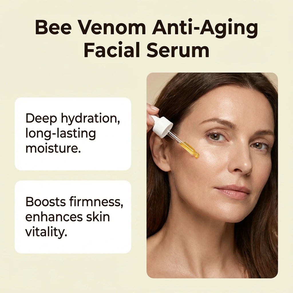 Hoygi Bee Venom Firming Face Serum – Anti-Aging & Hydration Anti-Aging Face Serum Oasis Select