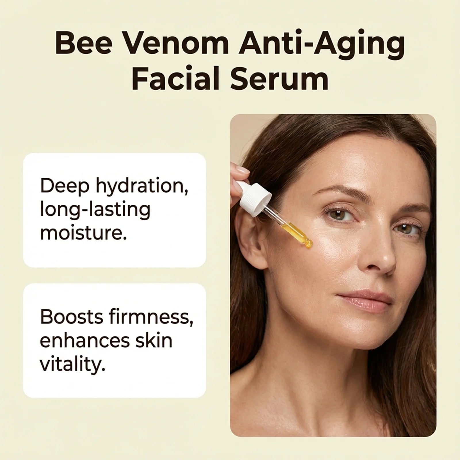 Hoygi Bee Venom Firming Face Serum – Anti-Aging & Hydration Anti-Aging Face Serum Oasis Select