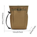 1pcs Tactical Waist Bag Outdoor Multifunctional Portable Practical Storage Bag Camping Accessory Sports Cheat Oasis Select Khaki