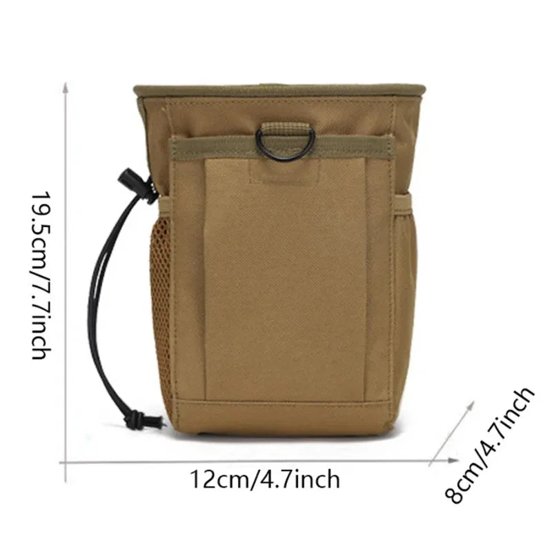 1pcs Tactical Waist Bag Outdoor Multifunctional Portable Practical Storage Bag Camping Accessory Sports Cheat Oasis Select Khaki