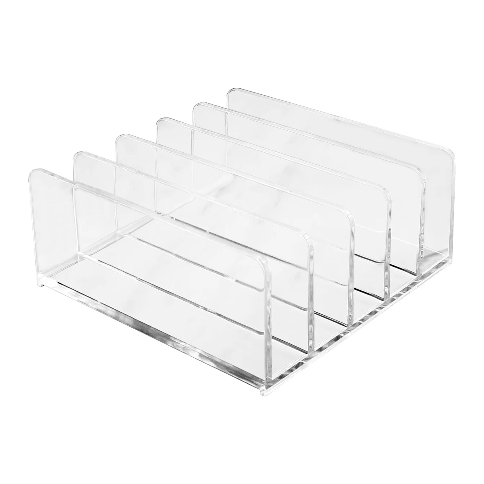 Clear Acrylic Magazine File Holder | Desktop Book Organiser