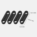 Car Shock Absorber Easy Installation Silicone Damper Cushion Car Door Shock-Absorbing Cushion for Vehicles RV Truck Automotive Oasis Select Black