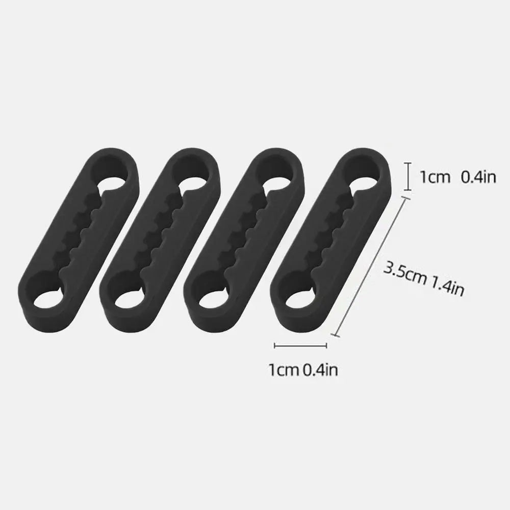 Car Shock Absorber Easy Installation Silicone Damper Cushion Car Door Shock-Absorbing Cushion for Vehicles RV Truck Automotive Oasis Select Black