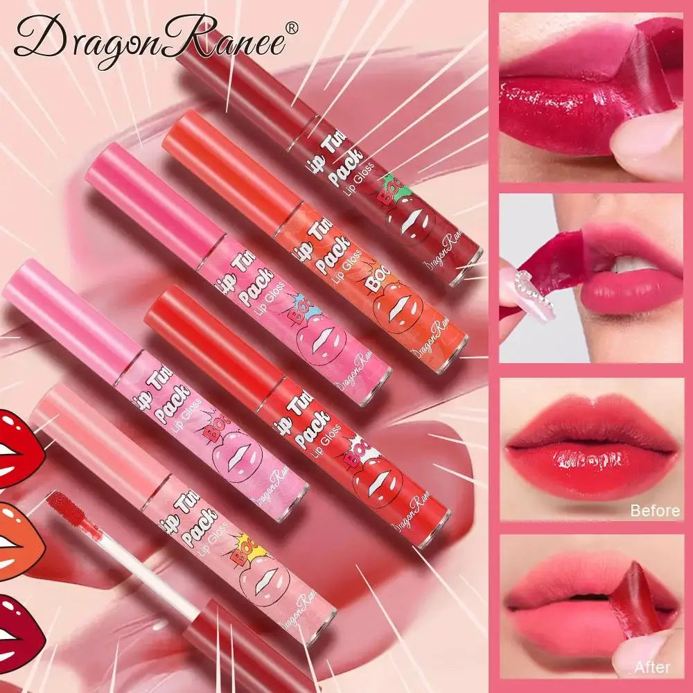 Dragon Ranee Peel-Off Matte Liquid Lipstick – Waterproof Lip Stain
