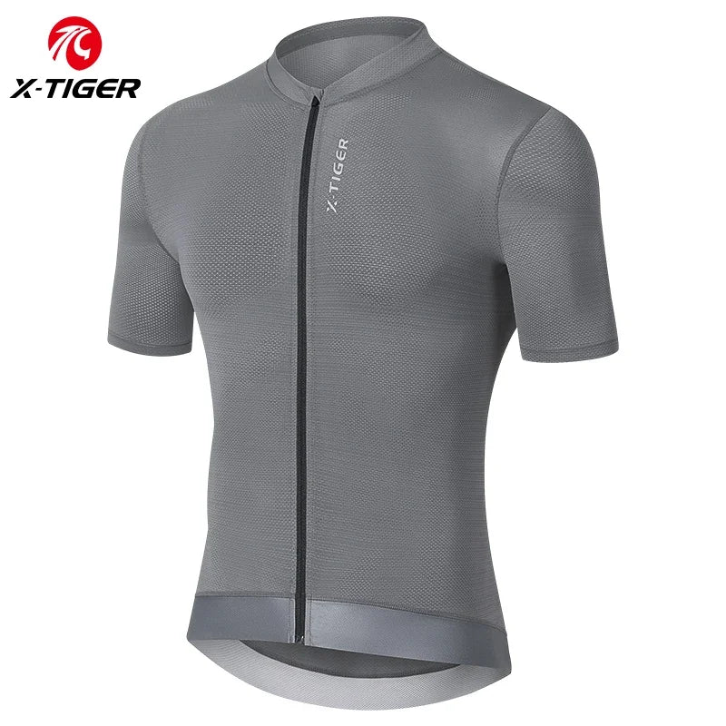 X-TIGER Cycling Jersey Men Women High Quality Cycling jerseys Breathable Slim Fit Short Shirt SPF 50 MTB Road Bike Jersey Oasis Select XM-DY-38005 XL