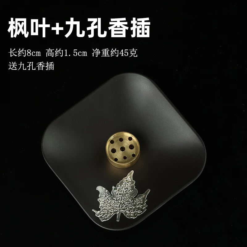 Line Incense Tray Household Indoor Simple Wood Incense Burner Incense Point Agarwood Sandalwood Base Oasis Select B
