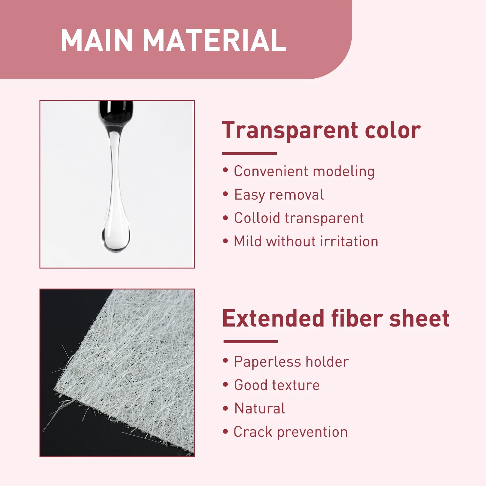 Fiber Builder Nail Extension Set – Strengthen & Shape Nails 8ml