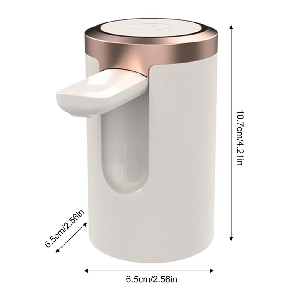 Hot and Cold Water Dispenser Water Dispenser Pump Portable Electric Press Silent for Kitchen Counter Home Outdoor Sports Party Oasis Select White