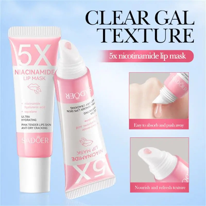 SADOER Lip Brightening Balm – Exfoliating & Moisturizing