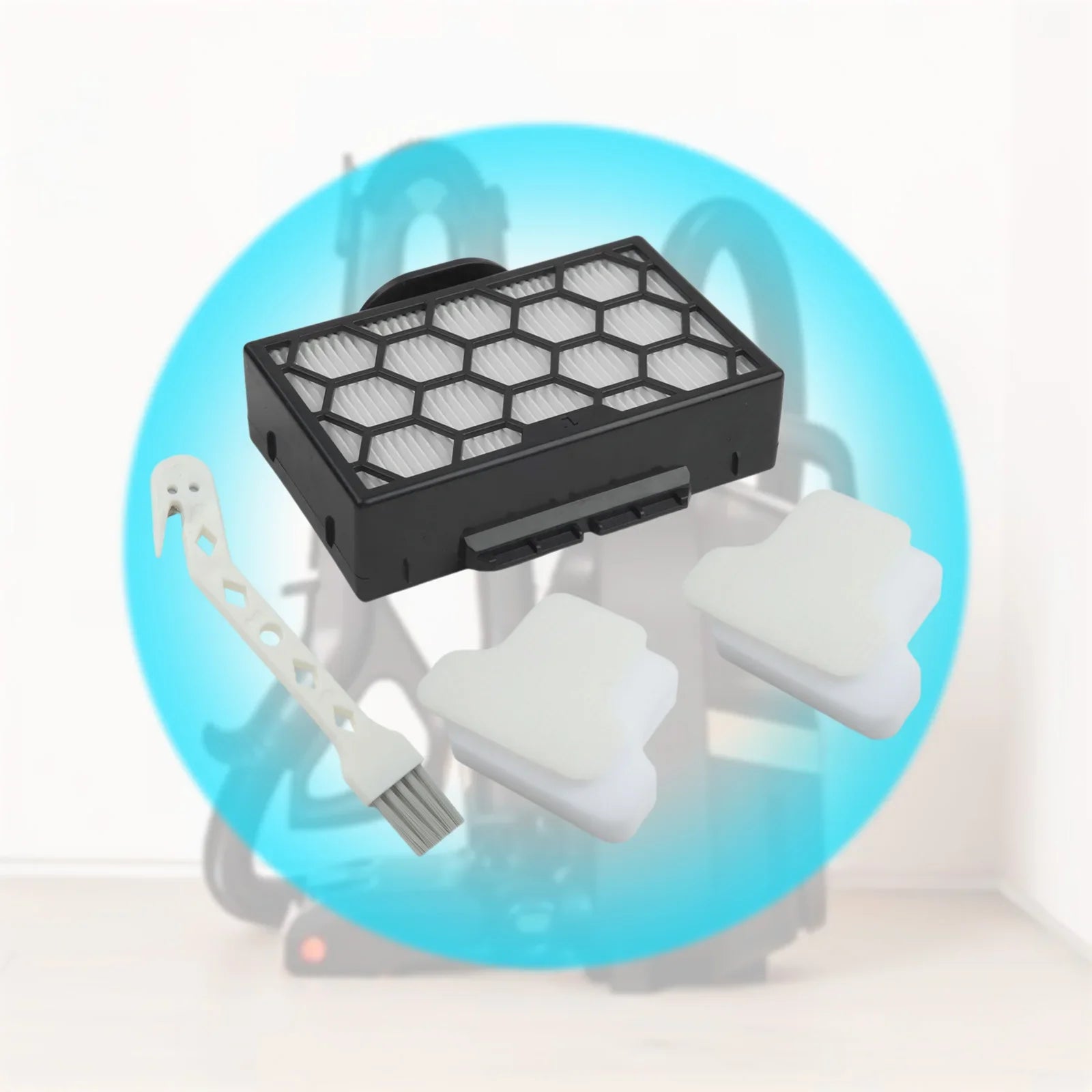 Cleaning Brush Filter Mop Pad Replacement Spare Parts Sponge Filter Vacuum Cleaner CZ250UKTDB Electric Cordless Oasis Select
