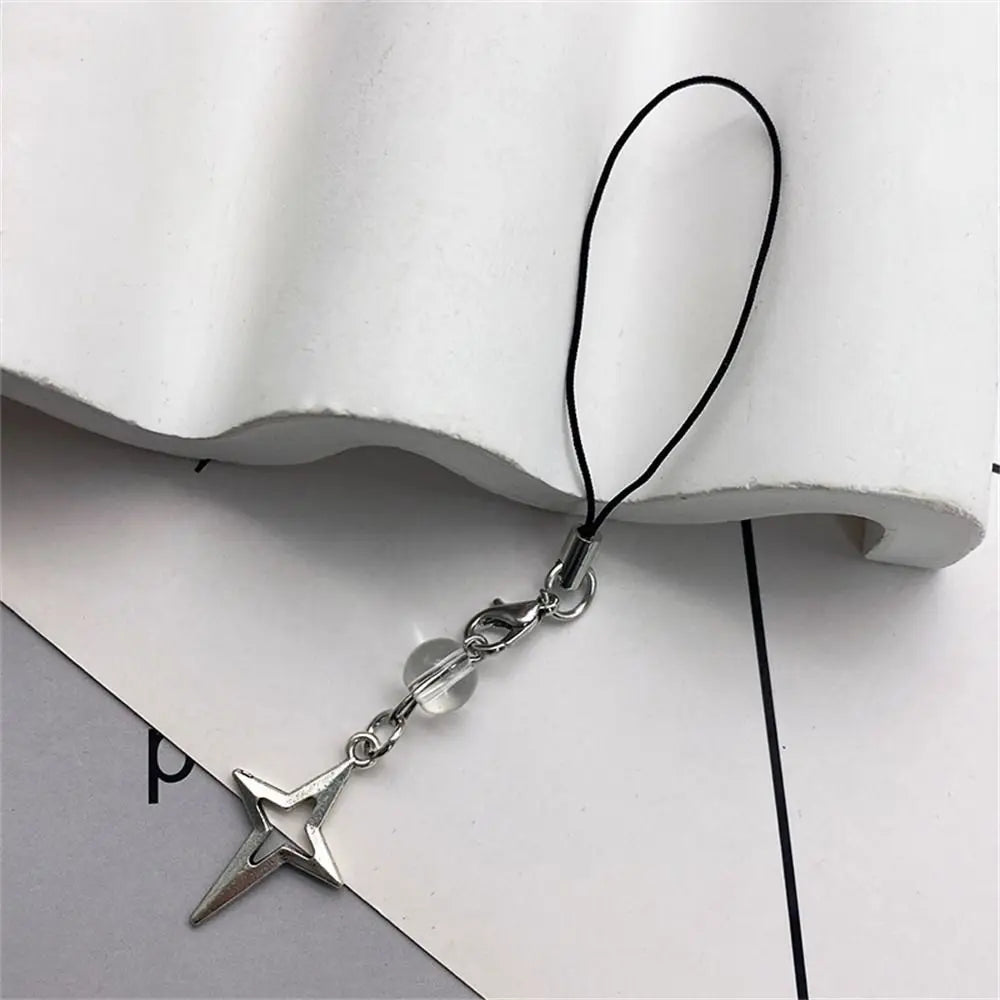 Y2k Phone Pendant Sweet Cool Girl Pink Chain Charms Kawaii Women Accessories Handmade DIY Cute Phone Strap Lanyard Oasis Select 13