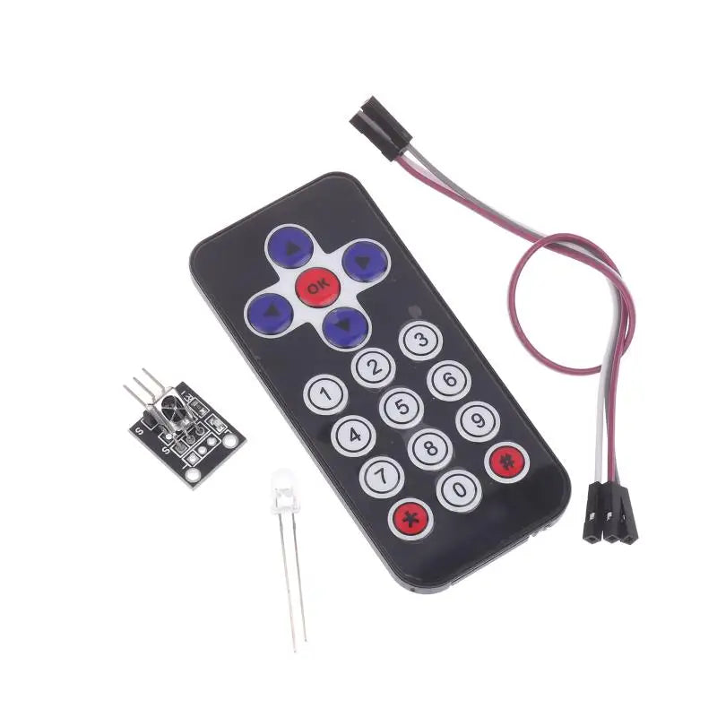 HX1838 Infrared IR Wireless Remote Control Module Kit DIY Kit Ultra-thin Wireless IR Receiver Module For Arduino Oasis Select