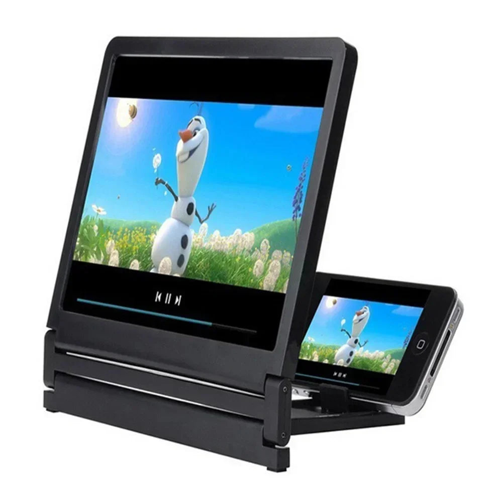 Portable HD Video Screen Magnifier Bracket 3D Mobile Phone Screen Amplifier Stand Folding Screen Magnifier Phone Accessories Oasis Select