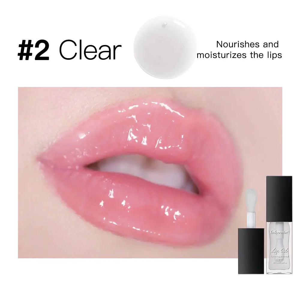 Glow Reviver Lip Oil Nourishing Tinted Lip Oil Moisturizing Honey Lip Gross Mirror Hydrating Lips Care Makeup Cosmetics Oasis Select 2Clear