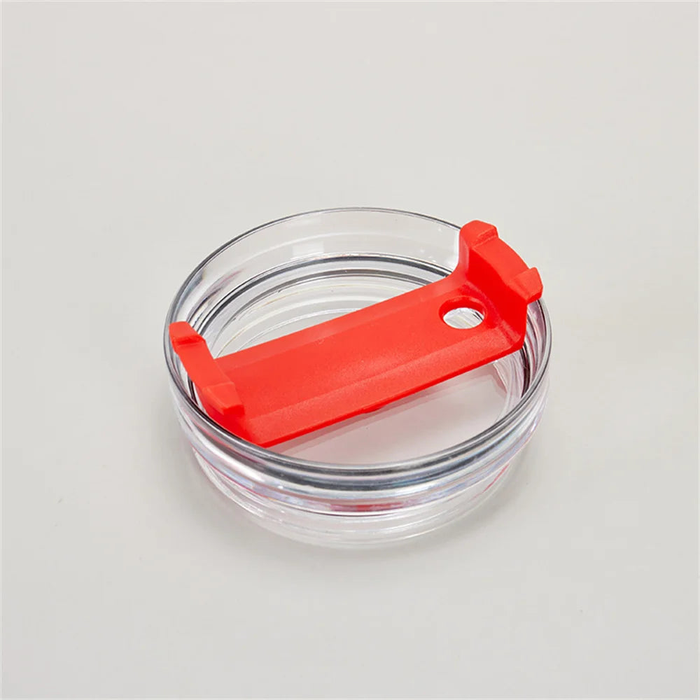 Replacement Lids for Stanley 40 oz Tumbler With Handle Cap Fit Quencher H2.0 40oz Mug Cup Accessories Oasis Select Red 1